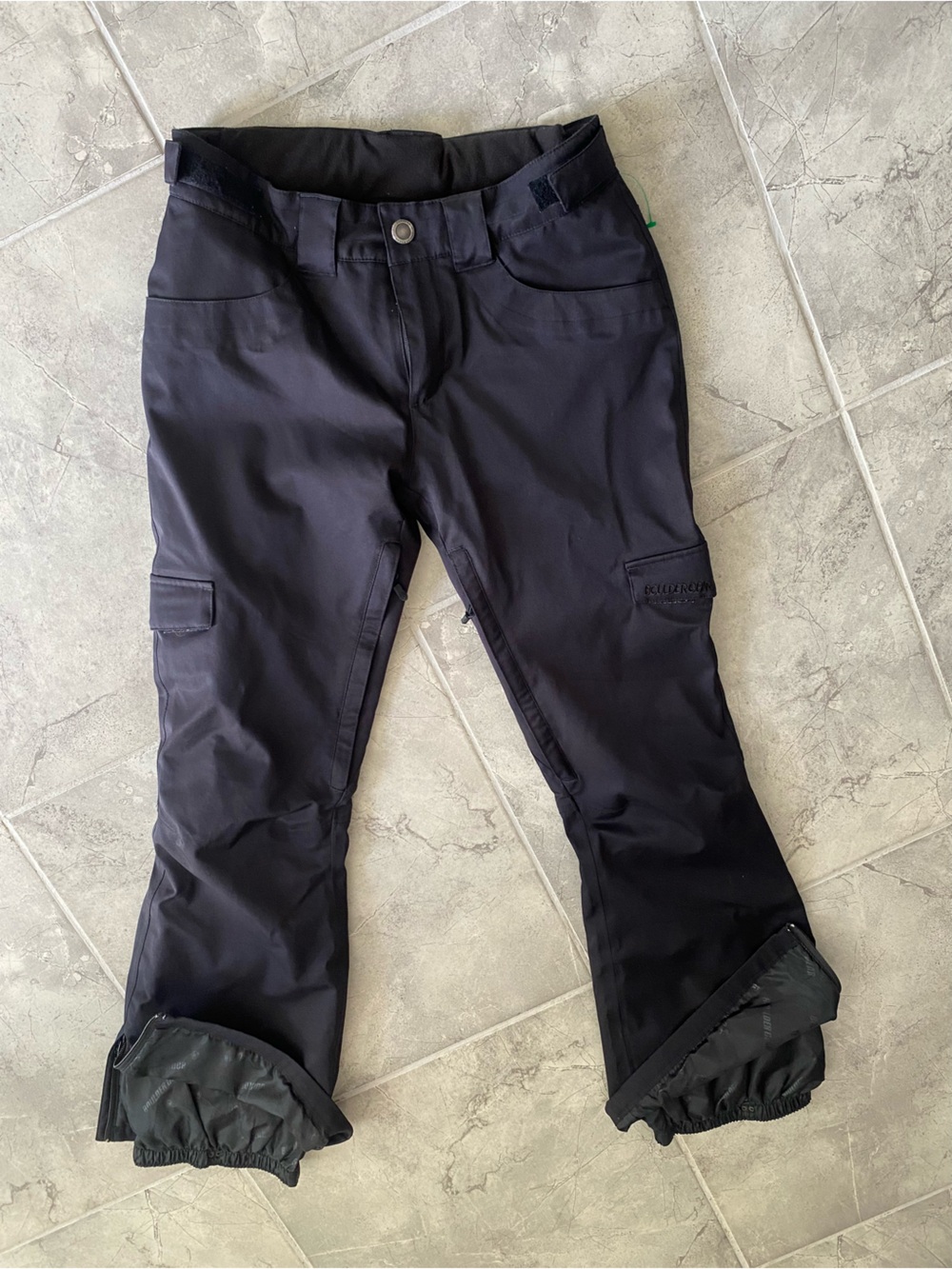 Black Snow Ski Pants